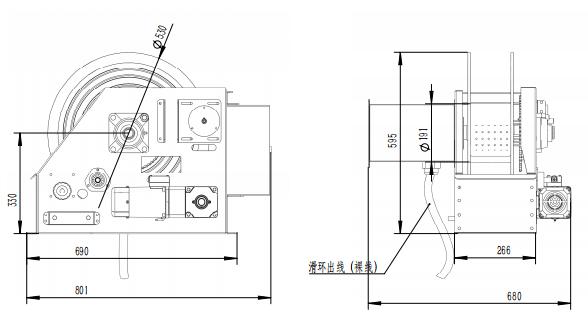 舞臺卷管器結(jié)構(gòu)圖