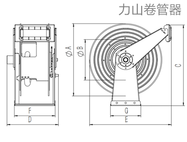 卷管器結(jié)構(gòu)圖